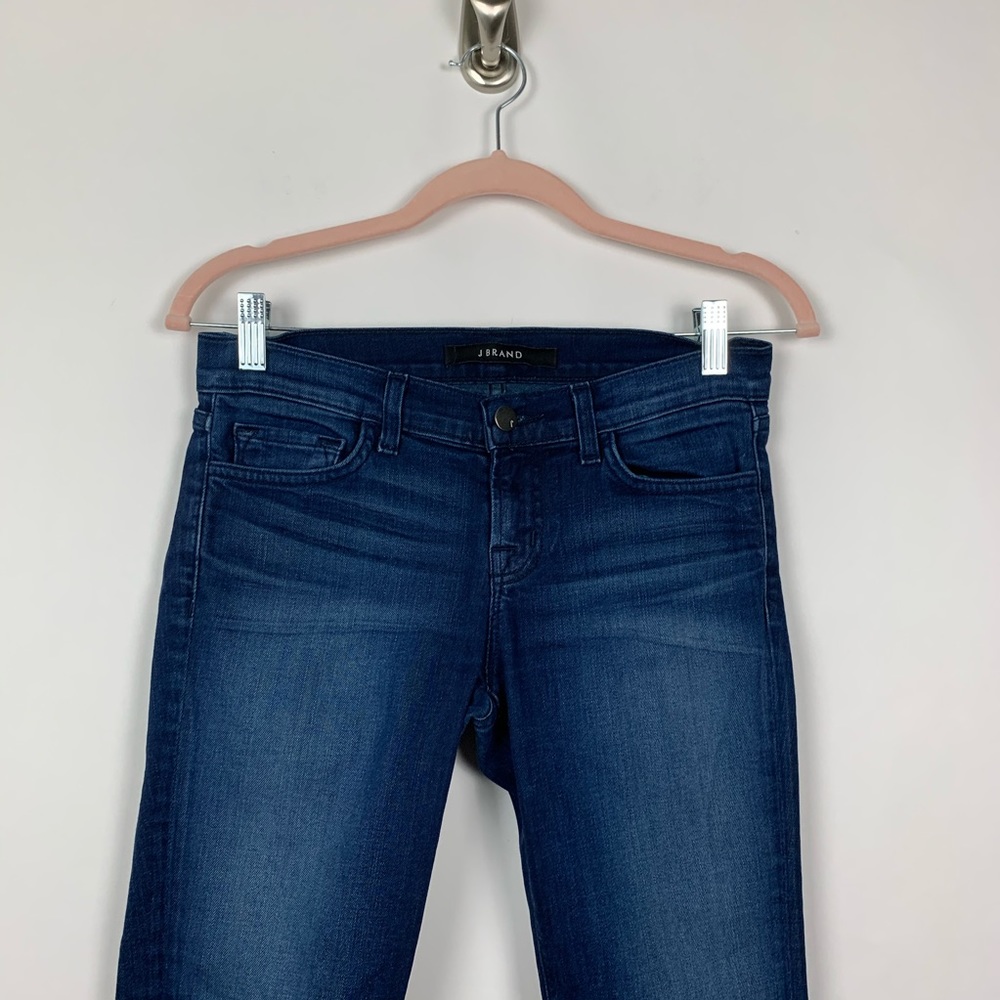 J Brand Skinny Leg Avalon Jeans 26 Dark Wash #4889 - Picture 2 of 8